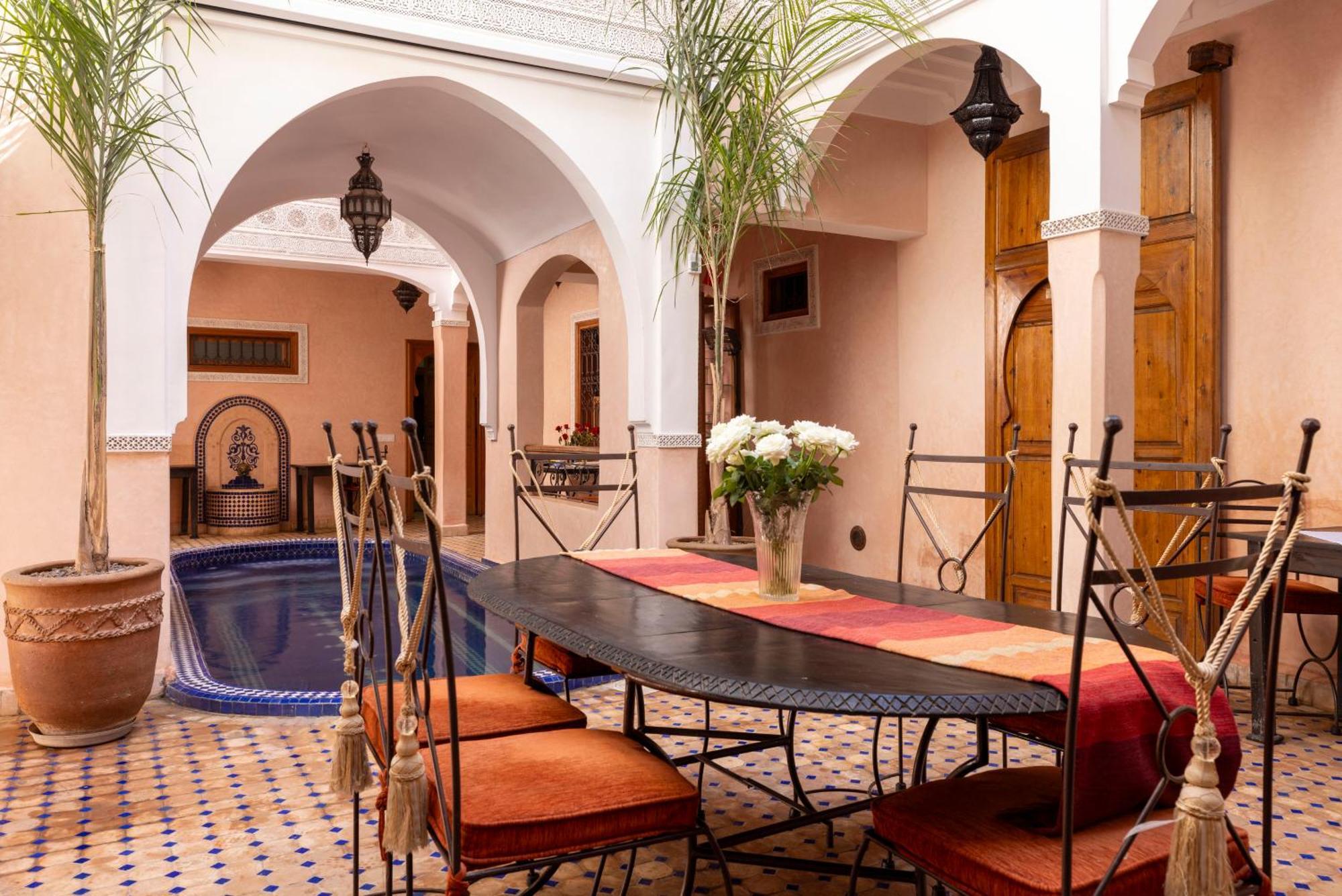 Riad Arbre Bleu Marrakesh Esterno foto