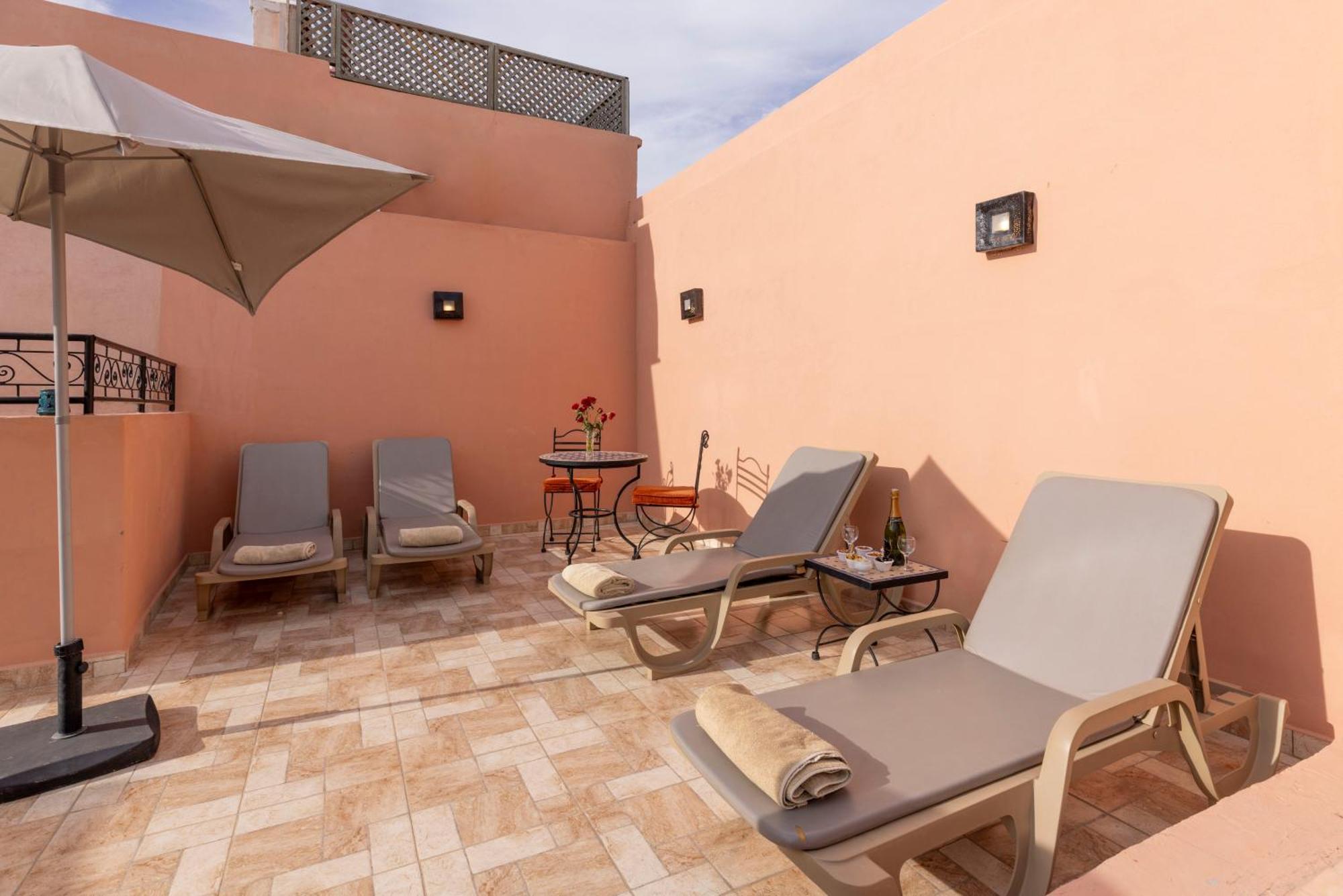 Riad Arbre Bleu Marrakesh Esterno foto